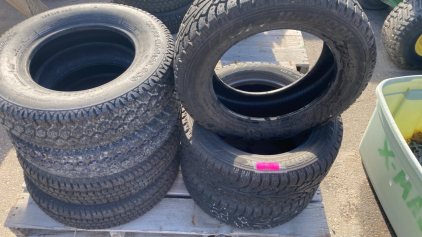 (7) 165R13 82Q Snow Radials