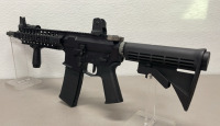 Cross Machine Tool Model #UHP15SSA 5.56 x 45 Caliber, Semi Automatic Rifle W/ A Modlite Flashlight - 2