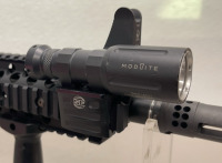 Cross Machine Tool Model #UHP15SSA 5.56 x 45 Caliber, Semi Automatic Rifle W/ A Modlite Flashlight - 11