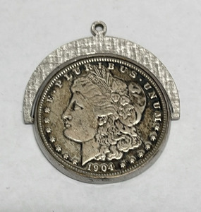 1905 Morgan Silver Dollar Pendant