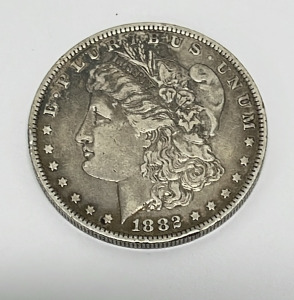 1882 Morgan Silver Dollar