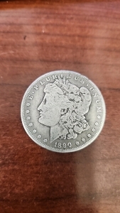 1890-O Morgan Silver Dollar - Verified Authentic