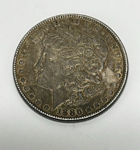 1886 Morgan Silver Dollar