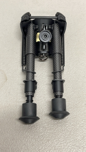 (1) Adjustible AR Carbon Fiber Bipod And Mount For Rifle