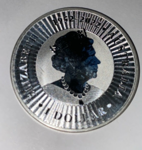 (1) 2023 1-OZ Australian Perth mint silver coin verified authentic