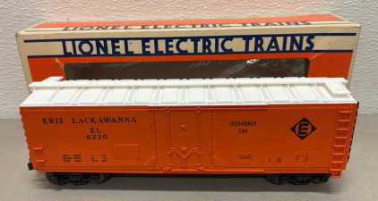 Lionel Electric Train Erie Lackawanna Reefer 6230 Box Car