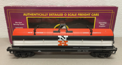 M.T.H. Electric Train New Haven Steel Service 62004 Coil Car