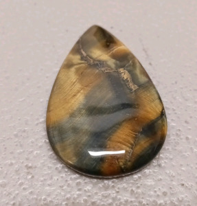 69.60ct. Natural Blue Tiger Eye Jasper Gemstone Top Quality Cabochon