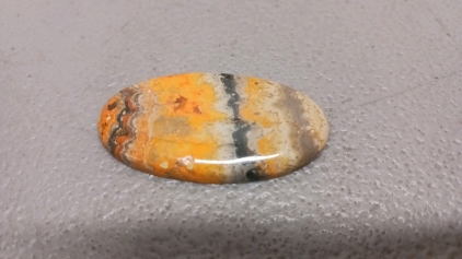 53.70ct. Natural Bumblebee Jasper Gemstone Oval Cabochon
