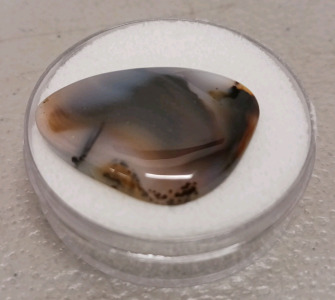 34ct. Montana Scenie Agate Gemstone Cabochon