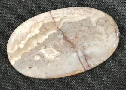 (1) 86.65ct Crazy Lace Agate Gemstone Cabochon