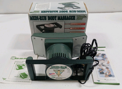 Medi-Rub Body Massager 2000 Plus