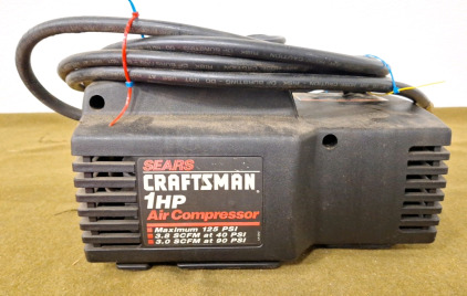 (1) Craftsman 1HP Electric Air Compressor