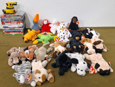 Collection Of (22) Assorted Beanie Babies & More