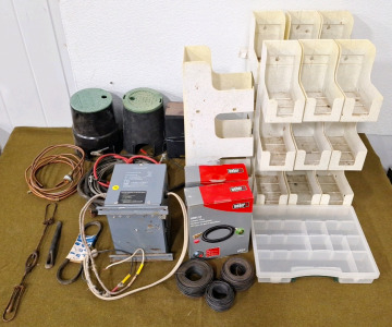 (1) Litton Converter/Charger TU-430-2T, (2) Weber Q Adapter Hoses & More