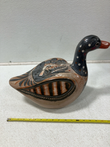 Hand painted Wooden Duck