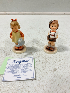 (2) MI Hummel Figurines