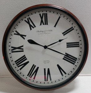 (1) 28.5" Sterling Noble Wall Clock