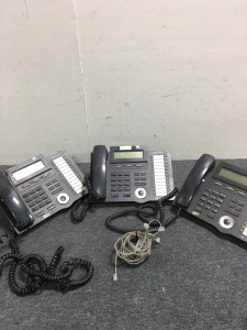 (3) Corded Phones