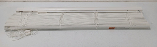 (1) 44-7/8"×78-3/4" Faux Wood Blinds