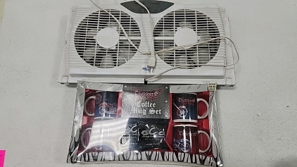 OC Coffee Mug Set w/ Window Fan Unit