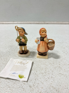 (2) MJ Hummel Figurines