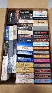 Variety of VHS Tapes