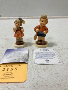 (2) MJ Hummel Figurines