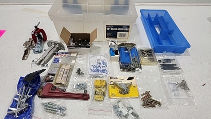 Toolbox w/ Fasteners and Assorted Kit