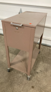 Small Metal Storage Cart