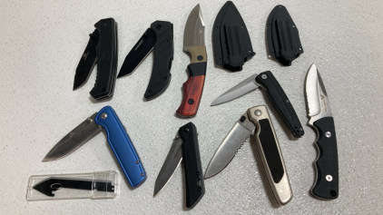 (8) Assorted Pocket Knives