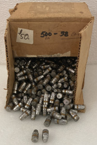 Approx 500 .38 Cal Bullets