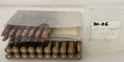 (34) Rounds 30-06 Bullets