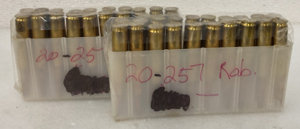 (40) Rounds .257 Roberts Ammunition