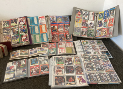 Sleeved Up Various Sports Cards