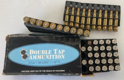(27) 40 S&W Bullets And (20) 7.62 Bullets