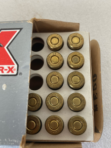 (9) .30 Cal Partition Bullets, (13) 38 Super+P Bullets, And (12) 32 Auto Bullets