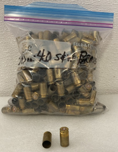 (300) .40 S&W Brass Casings