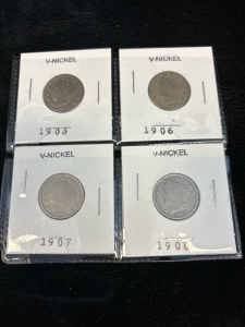 (4) V - Nickels