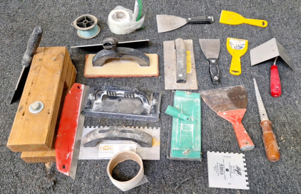 Trowels, Scrapers, & Other Tools....BB4