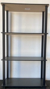 Black 4 shelf Stand