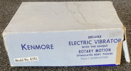 Vintage Kenmore Deluxe Electric Vibrator &lsquo;Stimulates Body Tissues&rsquo;