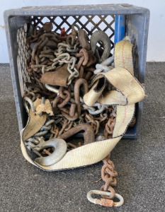 Box Of Chains And Straps