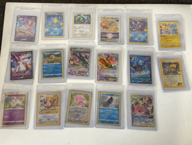 Pok&eacute;mon Cards, Sylveon, Magikarp, Dragonite, Zapdos