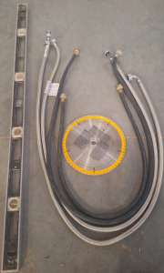 3 Hoses, Level & Sawblade (Covered)....BB9