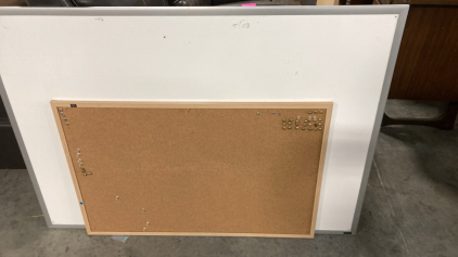 White Board w/ Peg Board