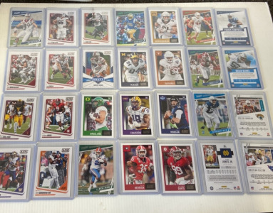 Assortment Of Football Cards