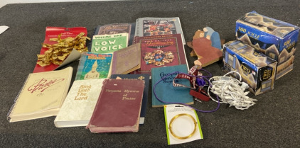 Hymnal Books, Christmas Decor, Books, And More