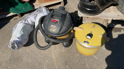 6 Gallon Shop Vac, Inflatable Pool, Presto Pressure Cooker