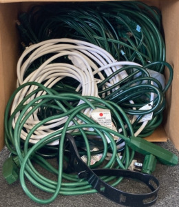 Box Of Multiple Extension Cords